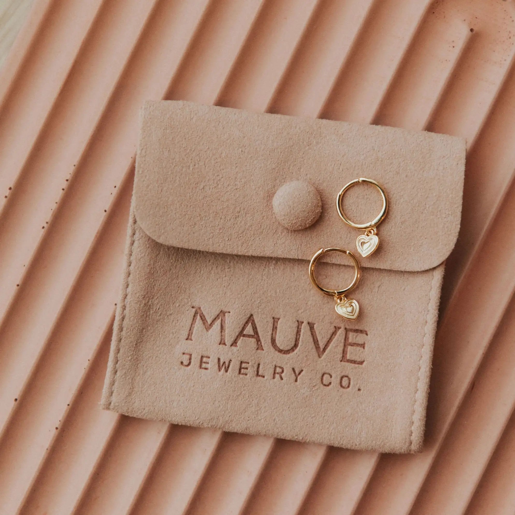 Lovestruck Heart Hoops